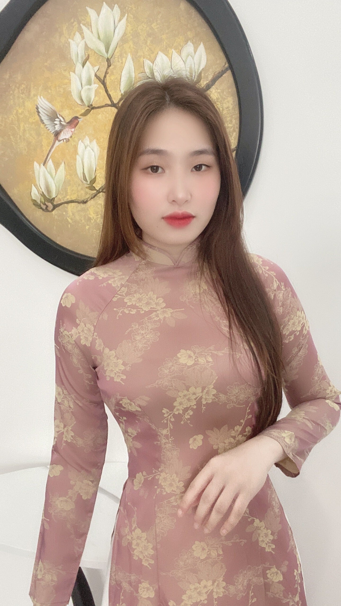 Top Only- Ao Dai Lua To Tam Ha Nam- TT86