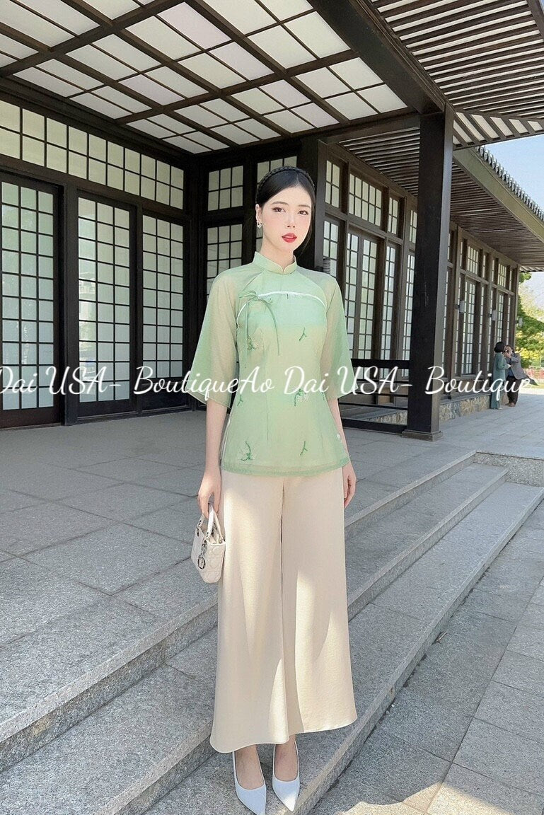 Set Ao Ba Ba-Southern Vietnamese shirt