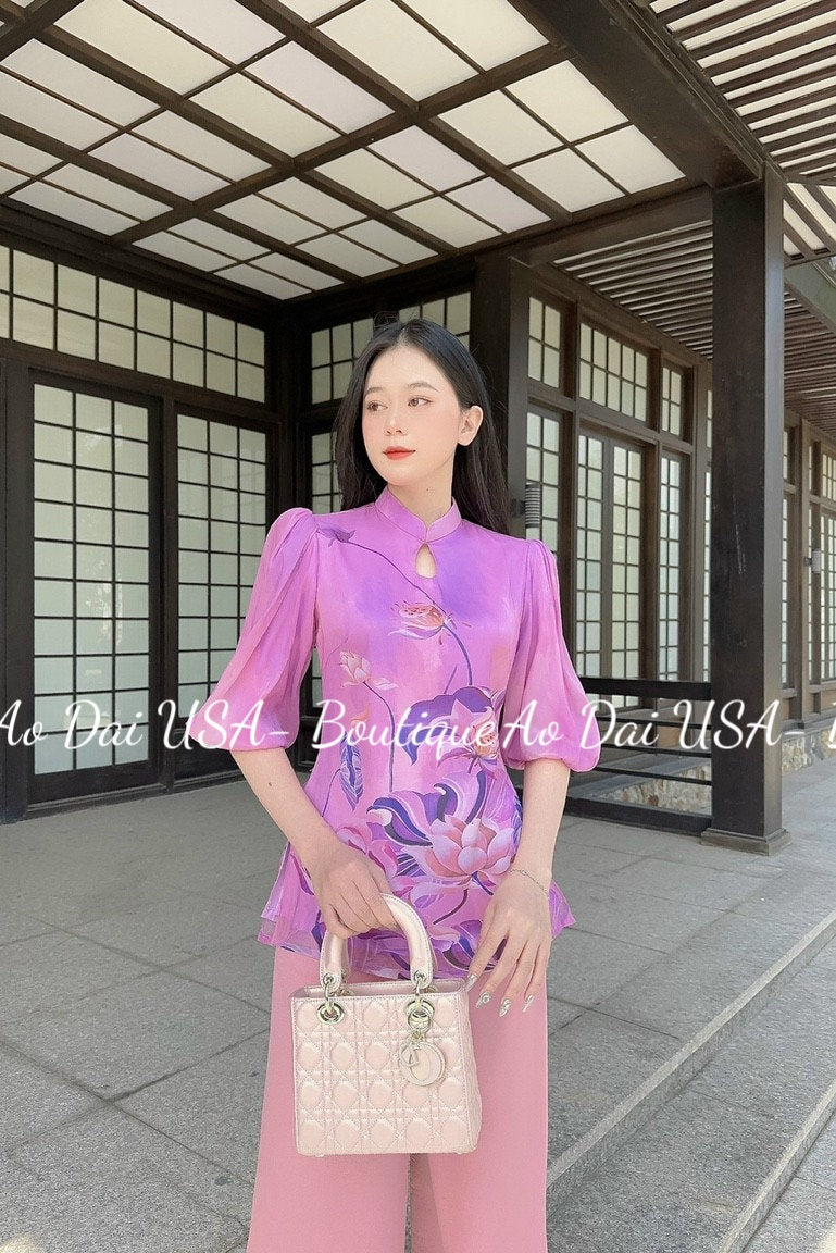 Set Ao Ba Ba-Southern Vietnamese shirt