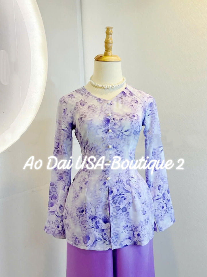 Set Ao Ba Ba Hoa Nhí / G364