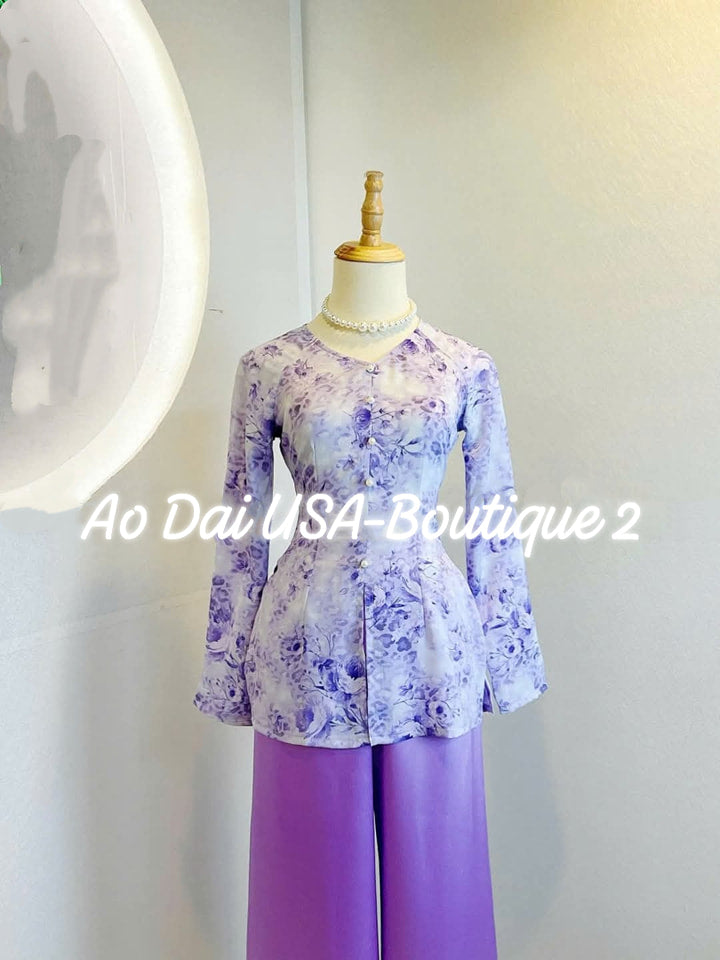 Set Ao Ba Ba Hoa Nhí / G364