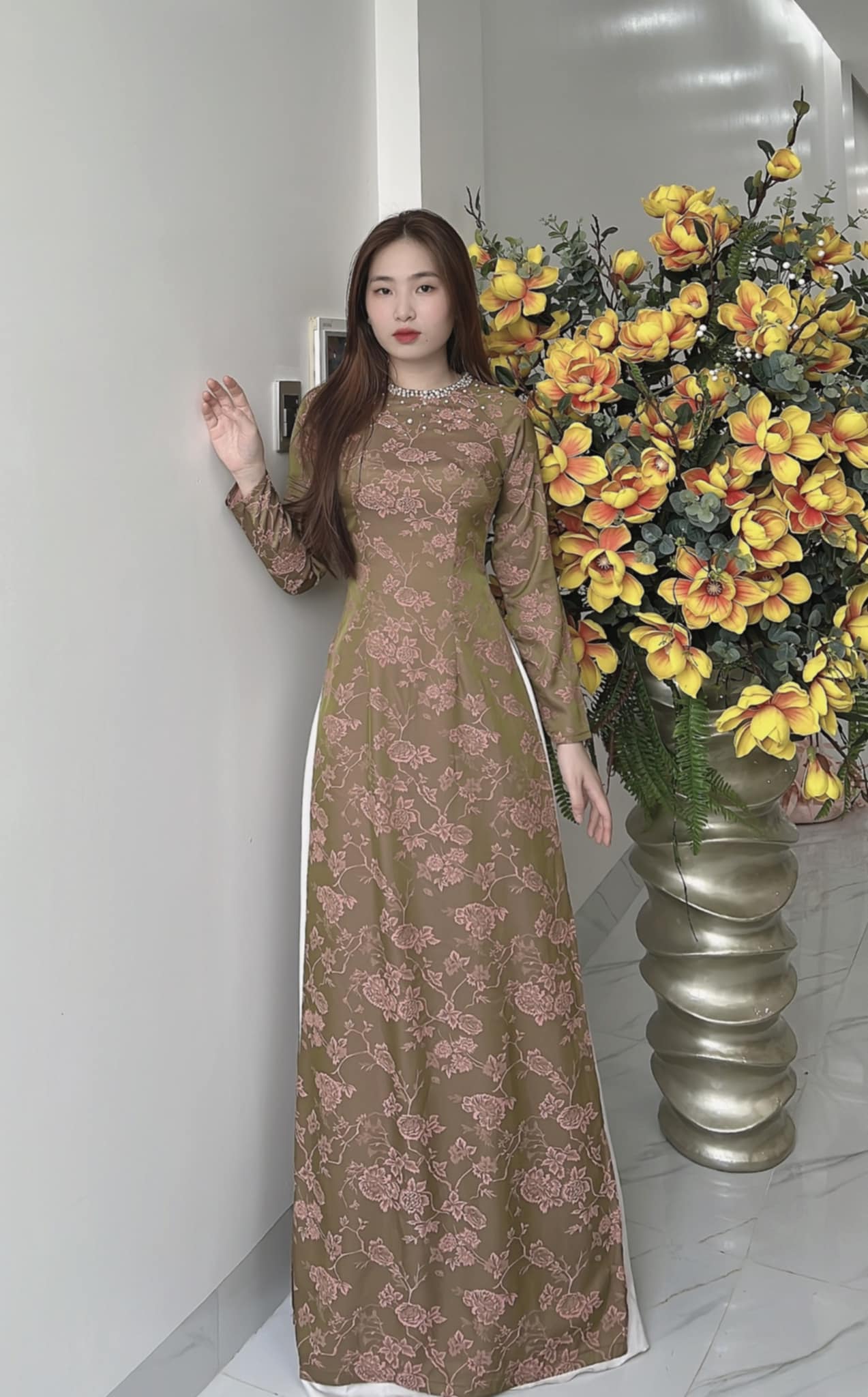 Ao Dai Lua Thai Tuan TT87