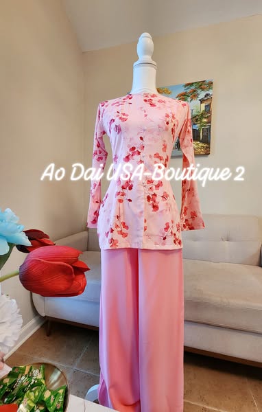 Set Ao Ba Ba Hoa Nhí/ Ao Ba Ba with Pants/ G360