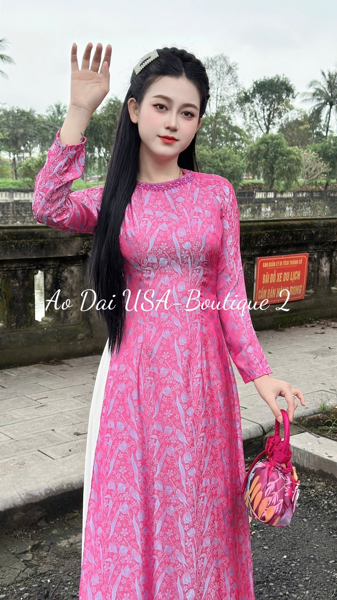 Tơ Tam Ha Mai Luxury Material Top Only/ No Pants included/ TT76