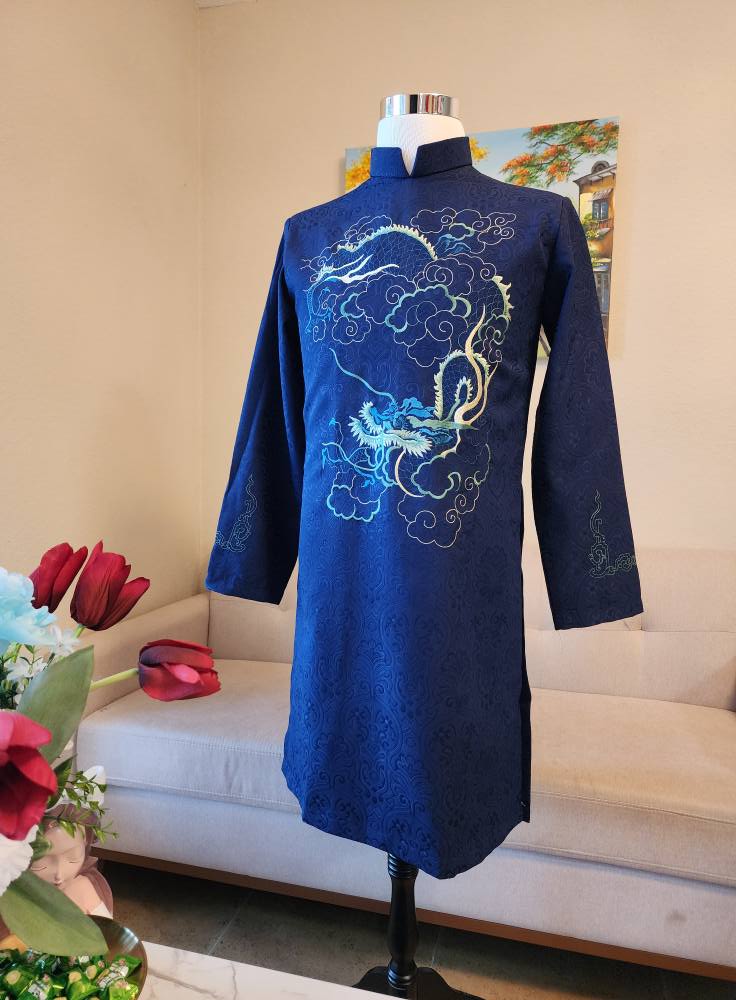 Ao dai for Men/ Traditional Ao Dai/ B225