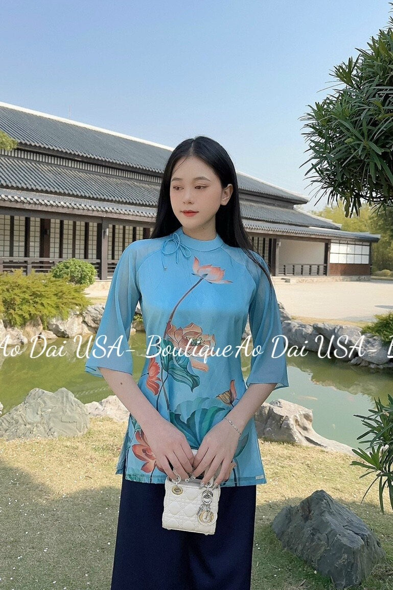 Set Ao Ba Ba-Southern Vietnamese shirt