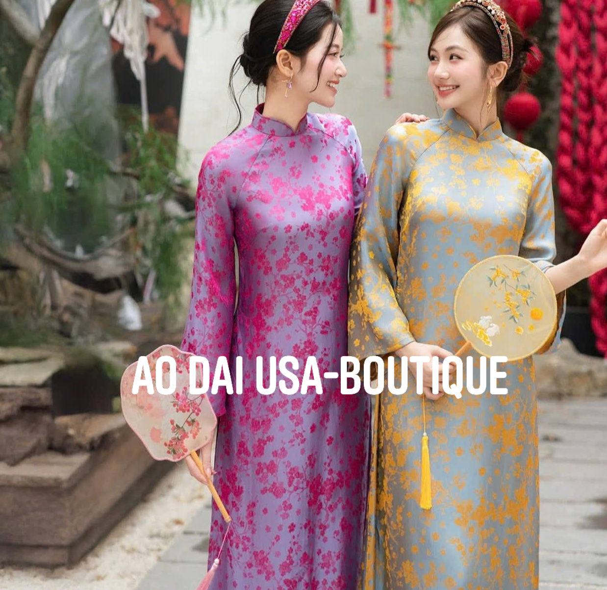 TU QUYNH Set Ao Dai Loosing/ Ao Dai Dang Suong/TT300