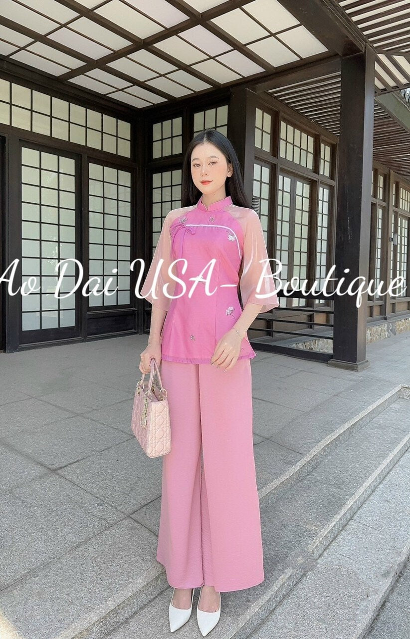 Set Ao Ba Ba-Southern Vietnamese shirt