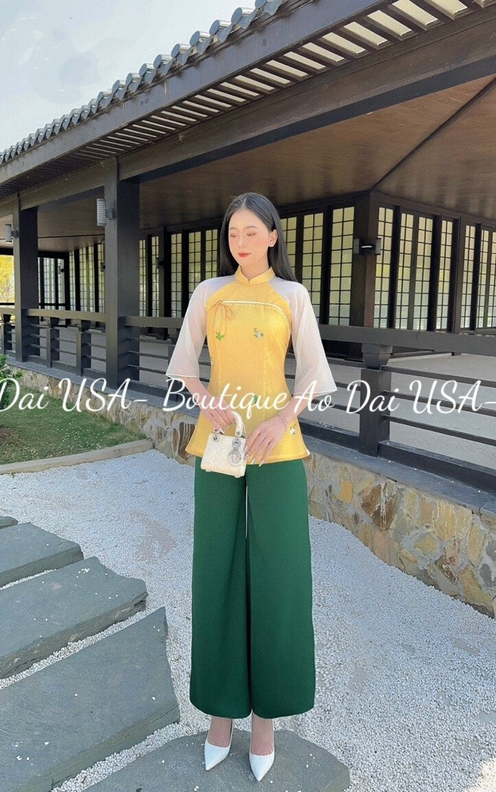 Set Ao Ba Ba-Southern Vietnamese shirt