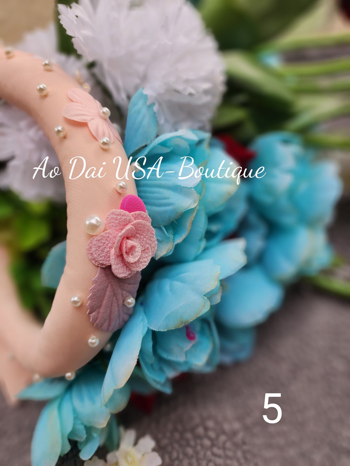 Vietnamese headpiece for Ao Dai- 5 stytles