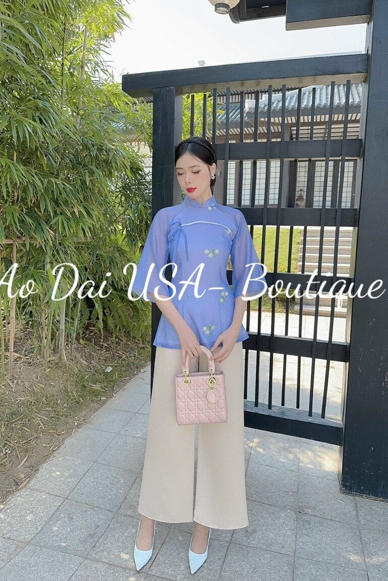 Set Ao Ba Ba-Southern Vietnamese shirt