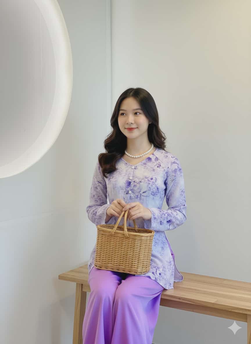 Set Ao Ba Ba Hoa Nhí / G364