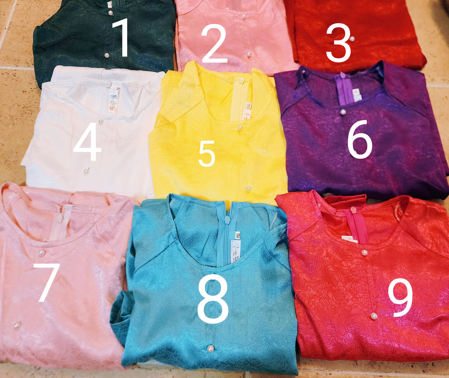 Vietnamese Ao ba ba- Southern Vietnamese shirt B353