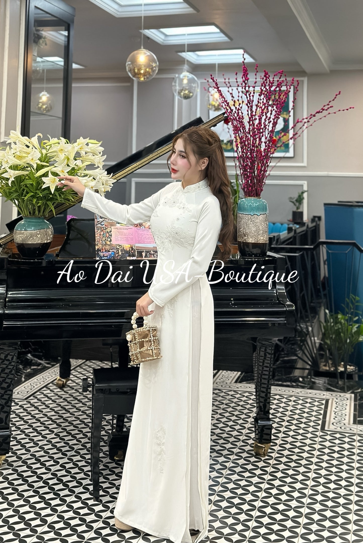 Top Only- Chiffon Double Layers Design T202