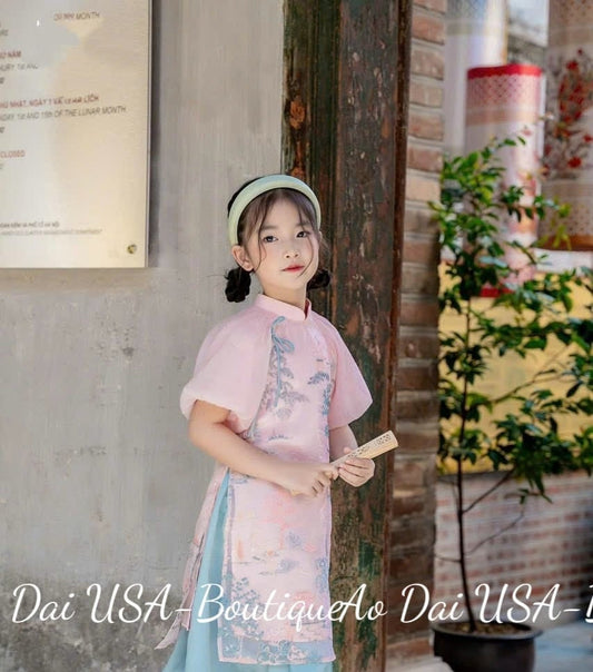 Ao Dai for girls | Lunar New Year B271