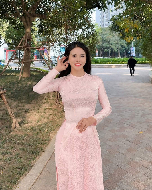 Top Only- Ao Dai Lua Tra Mi- TT104