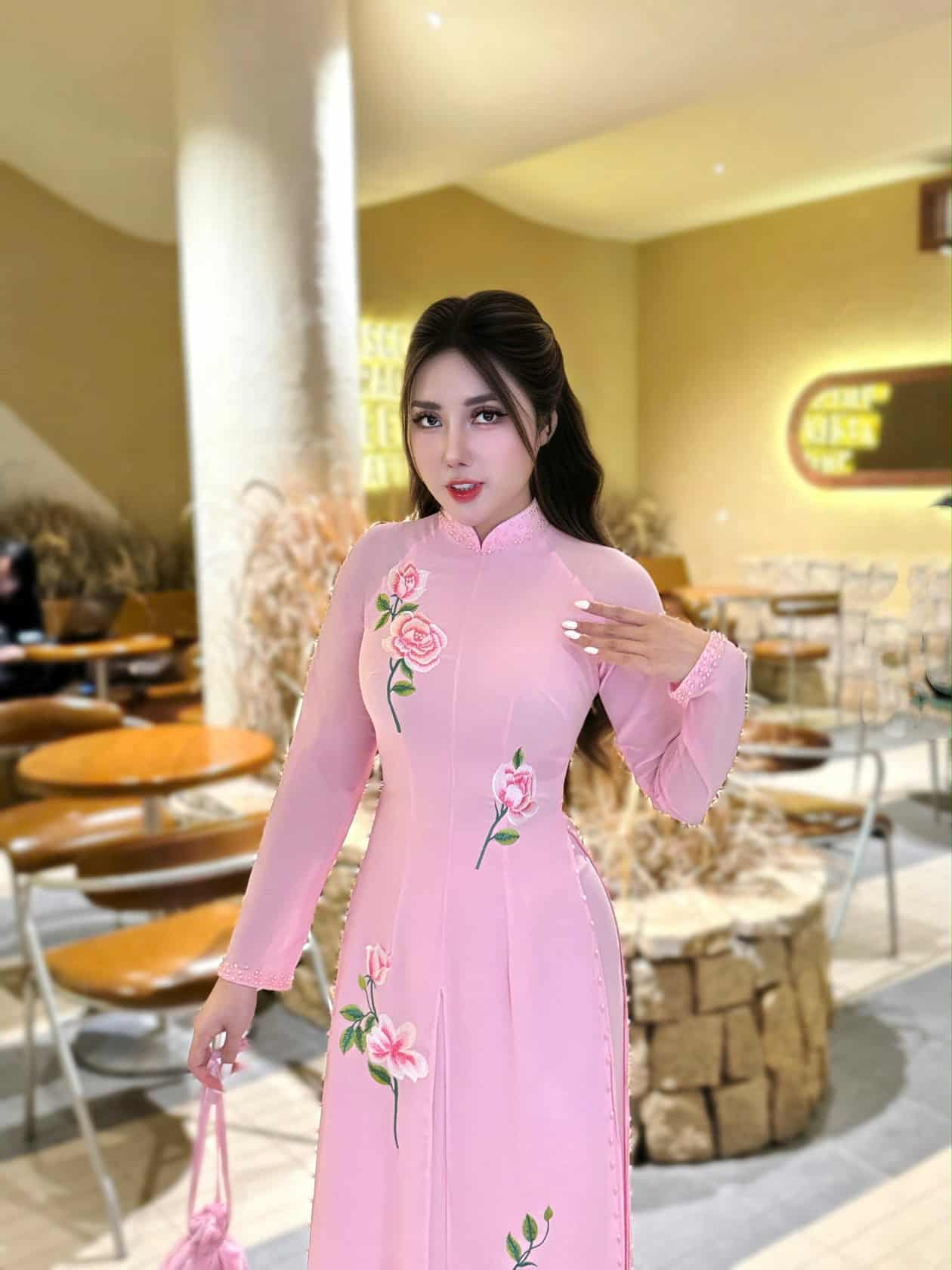 【ao 】AMERI EMBROIDERY DRESS Ameri MADELYN EMBROIDERY DRESS