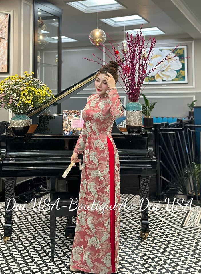 Top Only-Betel Leaf Red Lụa Tơ Tằm Long Phung