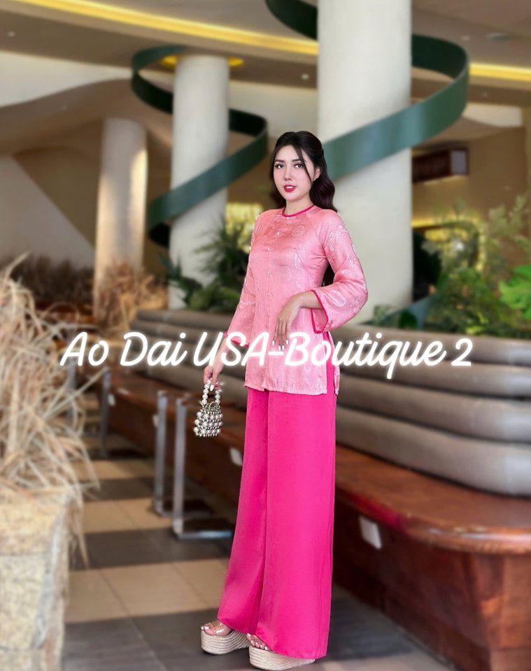 Set Ao Ba Ba gam Phuong Hoang - G356