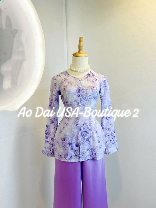 Set Ao Ba Ba Hoa Nhí / G364