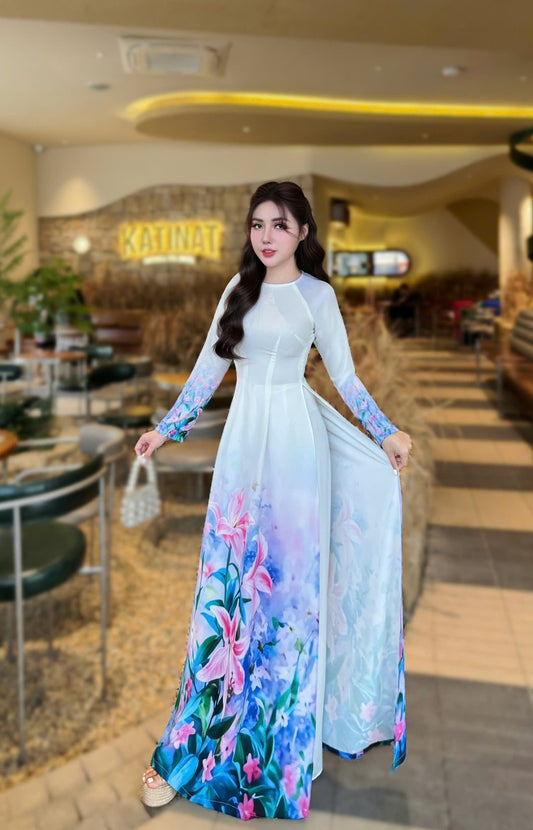CHI HOA Thai Tuan print style/Pants included/TT99