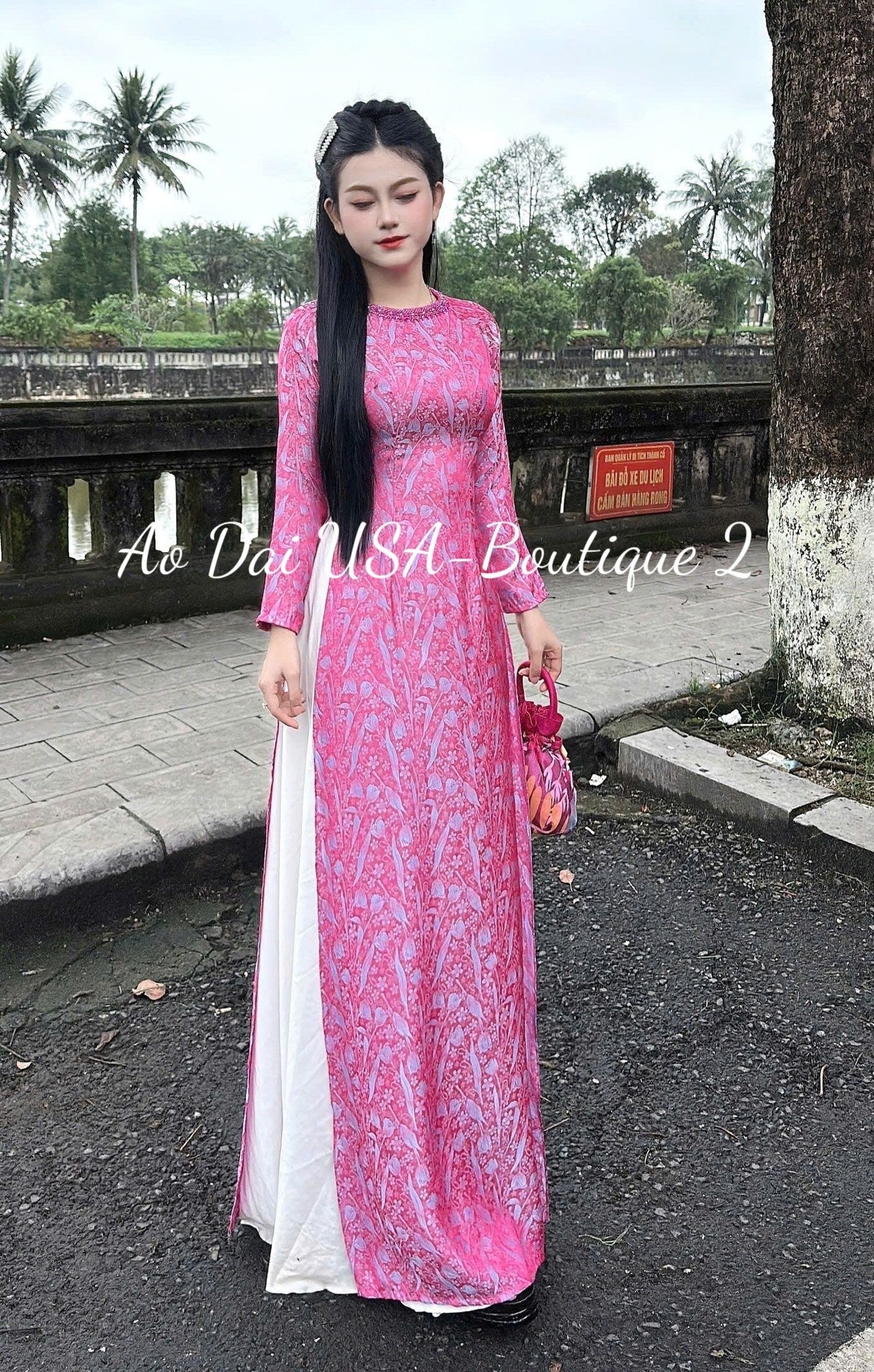 Tơ Tam Ha Mai Luxury Material Top Only/ No Pants included/ TT76