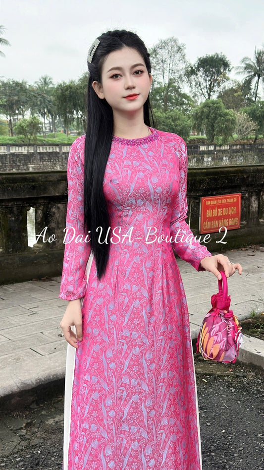 Tơ Tam Ha Mai Luxury Material Top Only/ No Pants included/ TT76