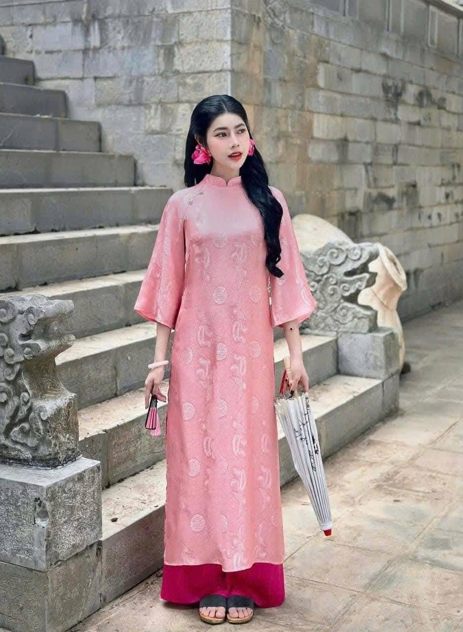 HONG NHU Pastel Pink Color/pink Pants included/CT300