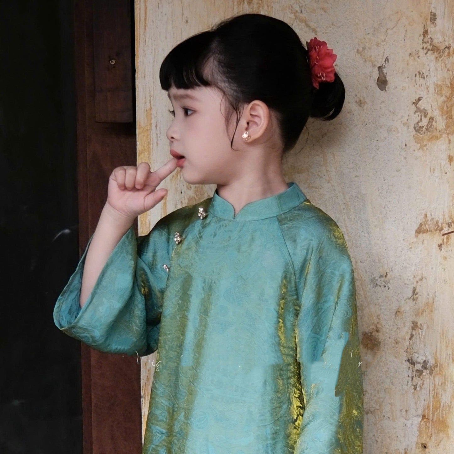 Girls Ao Dai Set/ Modern Vietnamese Dress/Ao Dai For Girl/  Lunar New Year