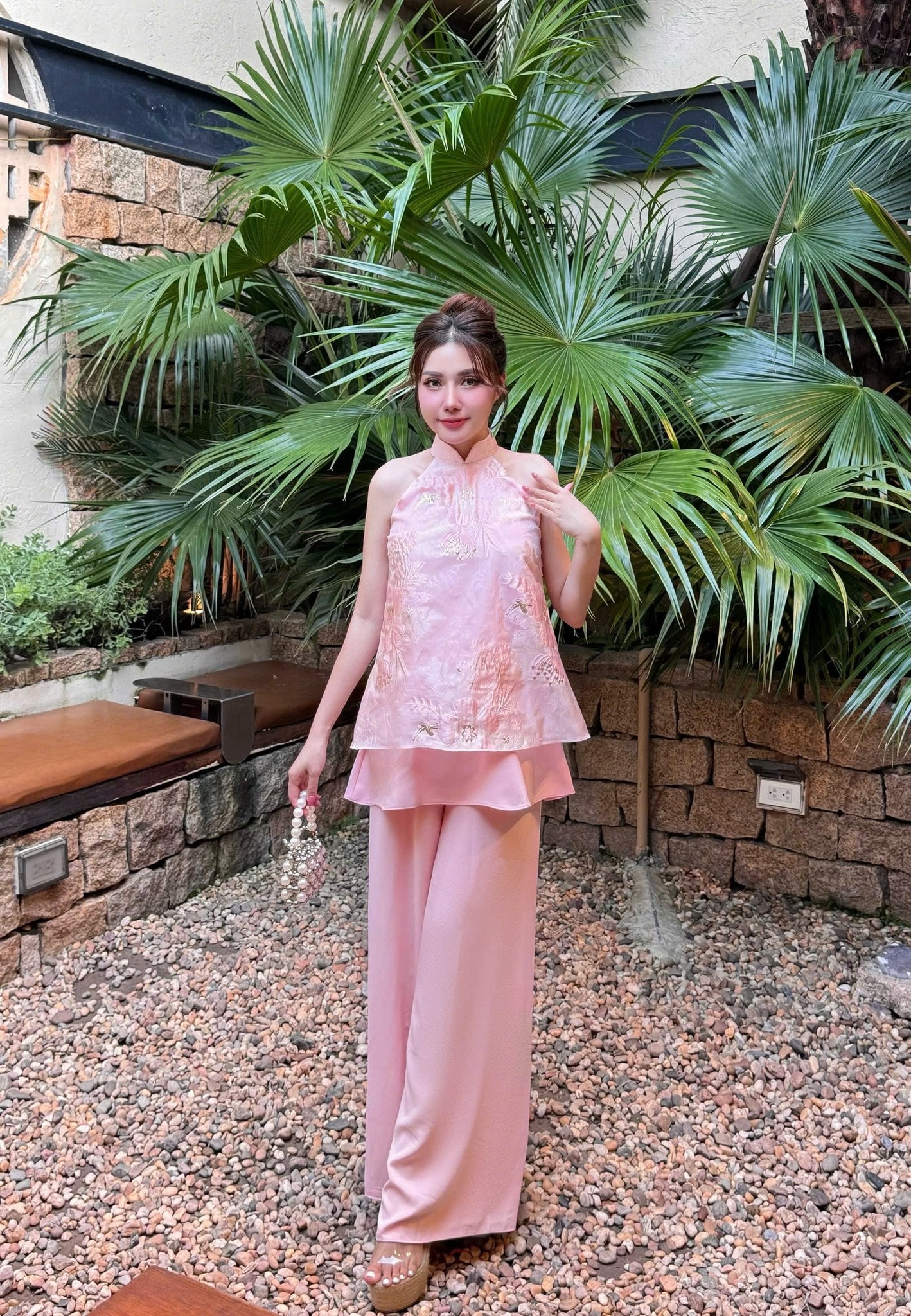 Set Ao Yem /Modern Vietnamese Outfit G346