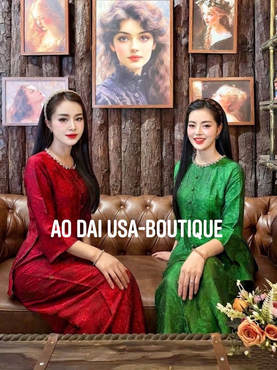 Ao Ba Ba Set: Modern Vietnamese Phap Phuc with Pants/2 Color / Tam Ong ThoDoi/G358
