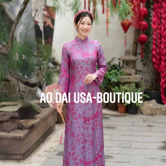 TU QUYNH Set Ao Dai Loosing/ Ao Dai Dang Suong/TT300