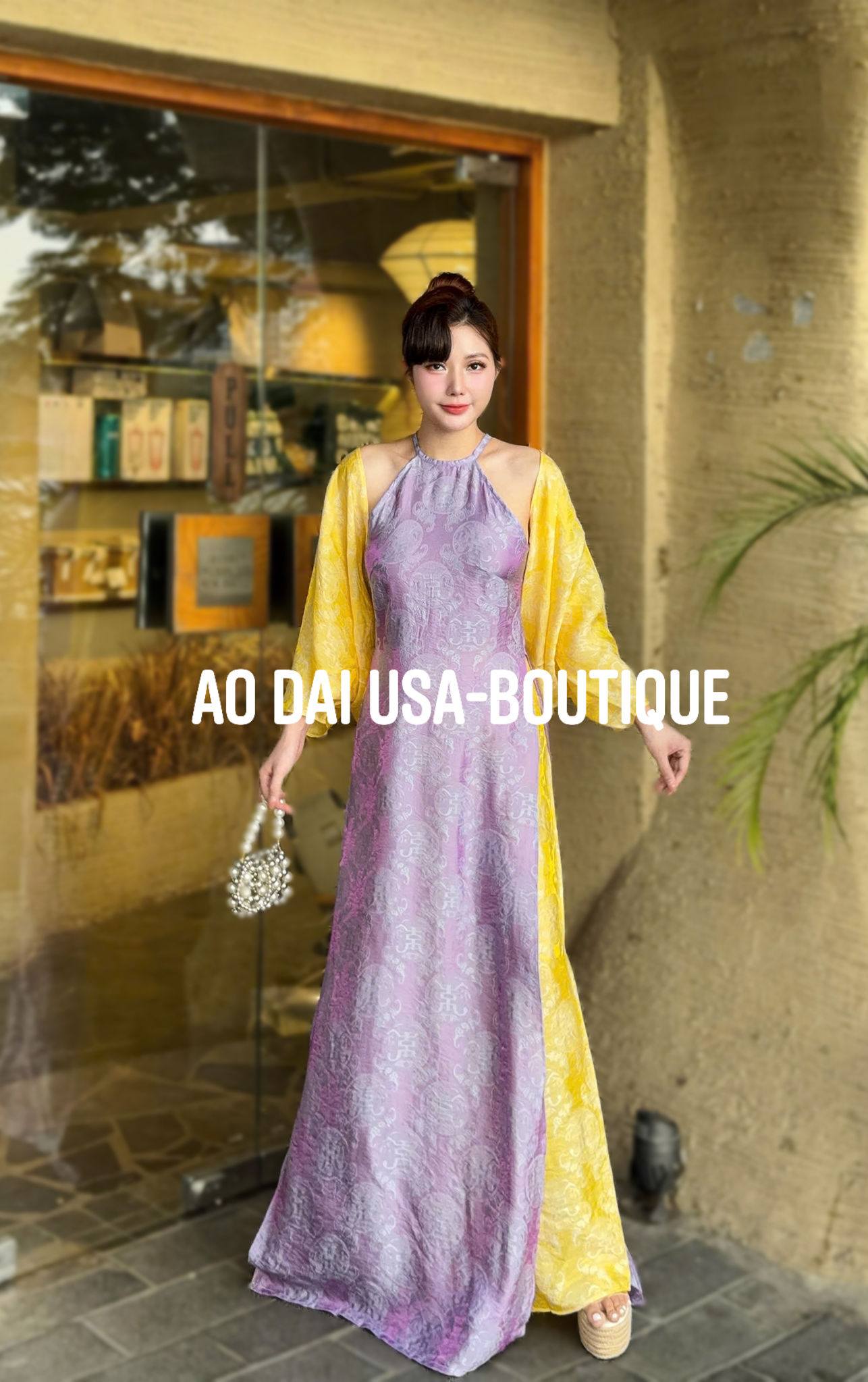 CHI KHANH Áo Dài set/ CT279