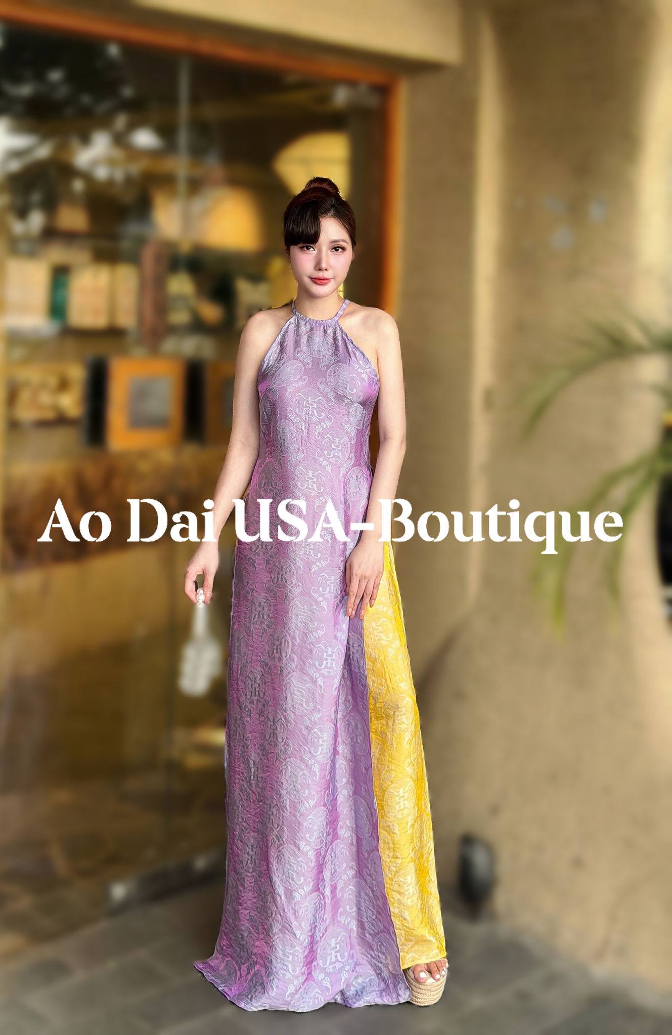 CHI KHANH Áo Dài set/ CT279