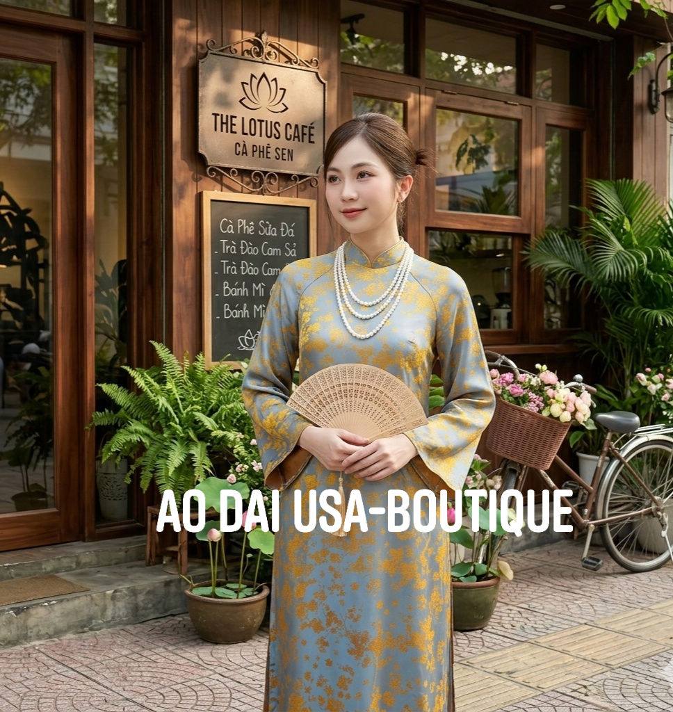 HA Y Set Ao dai  for women To Tam Ha Nam With Pants/TT298