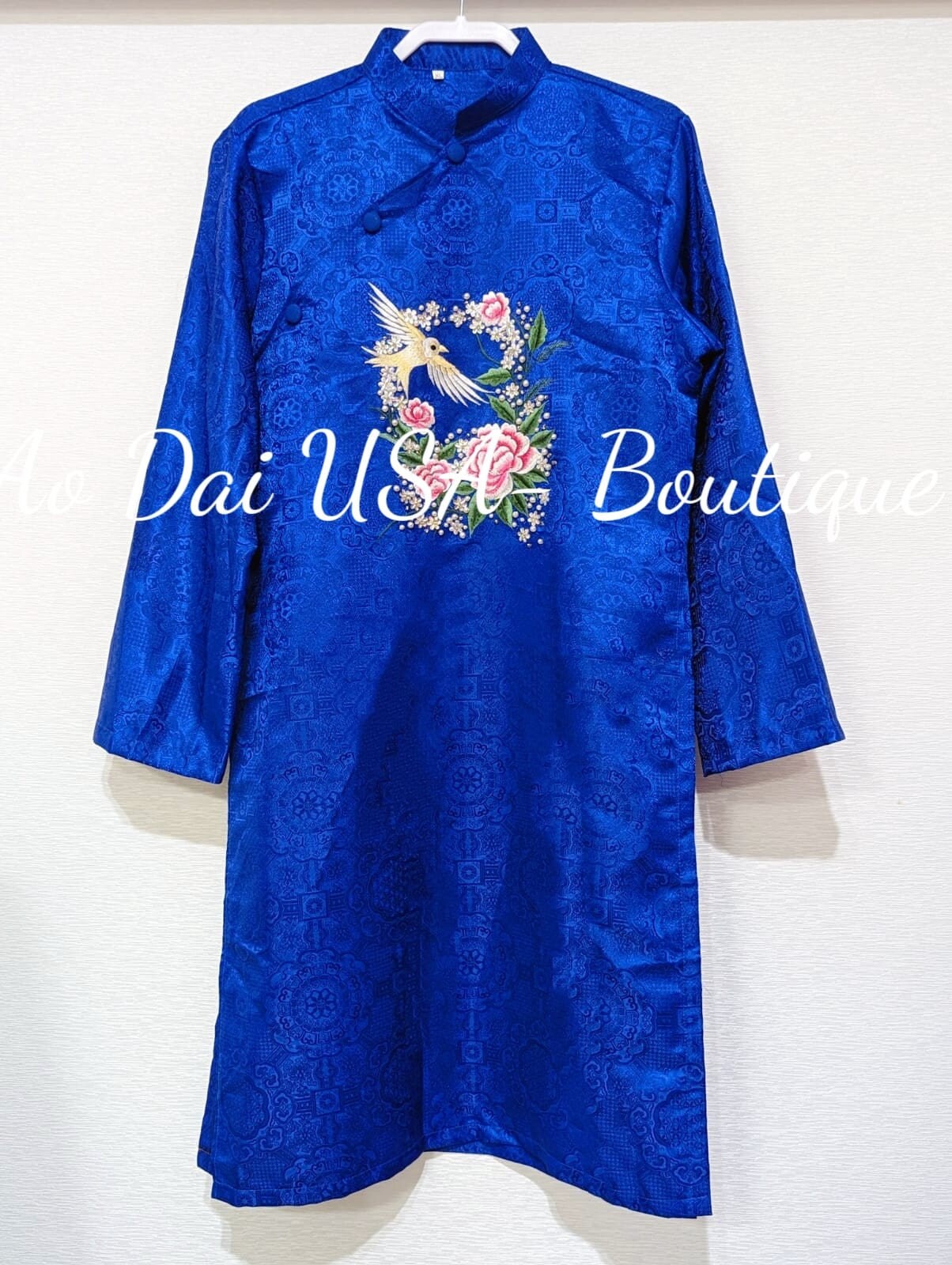 Ao Dai For Men Embroidered - 4 Colors B154-161