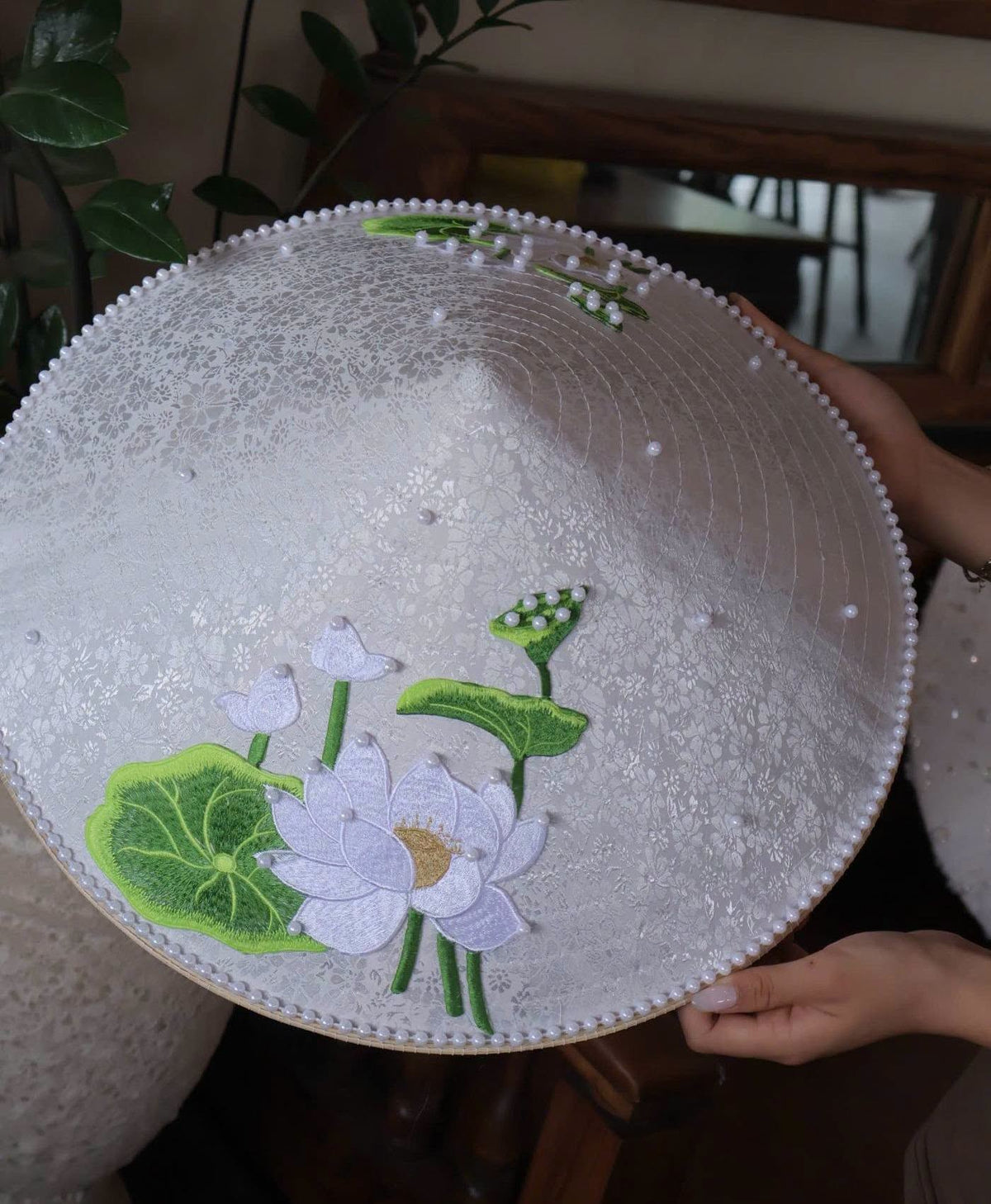 Vietnamese Conical Hat with 3 Color/Traditional Vietnamese Nón Lá/ Ao Dai Accessory/ Vietnamese Wedding Hat