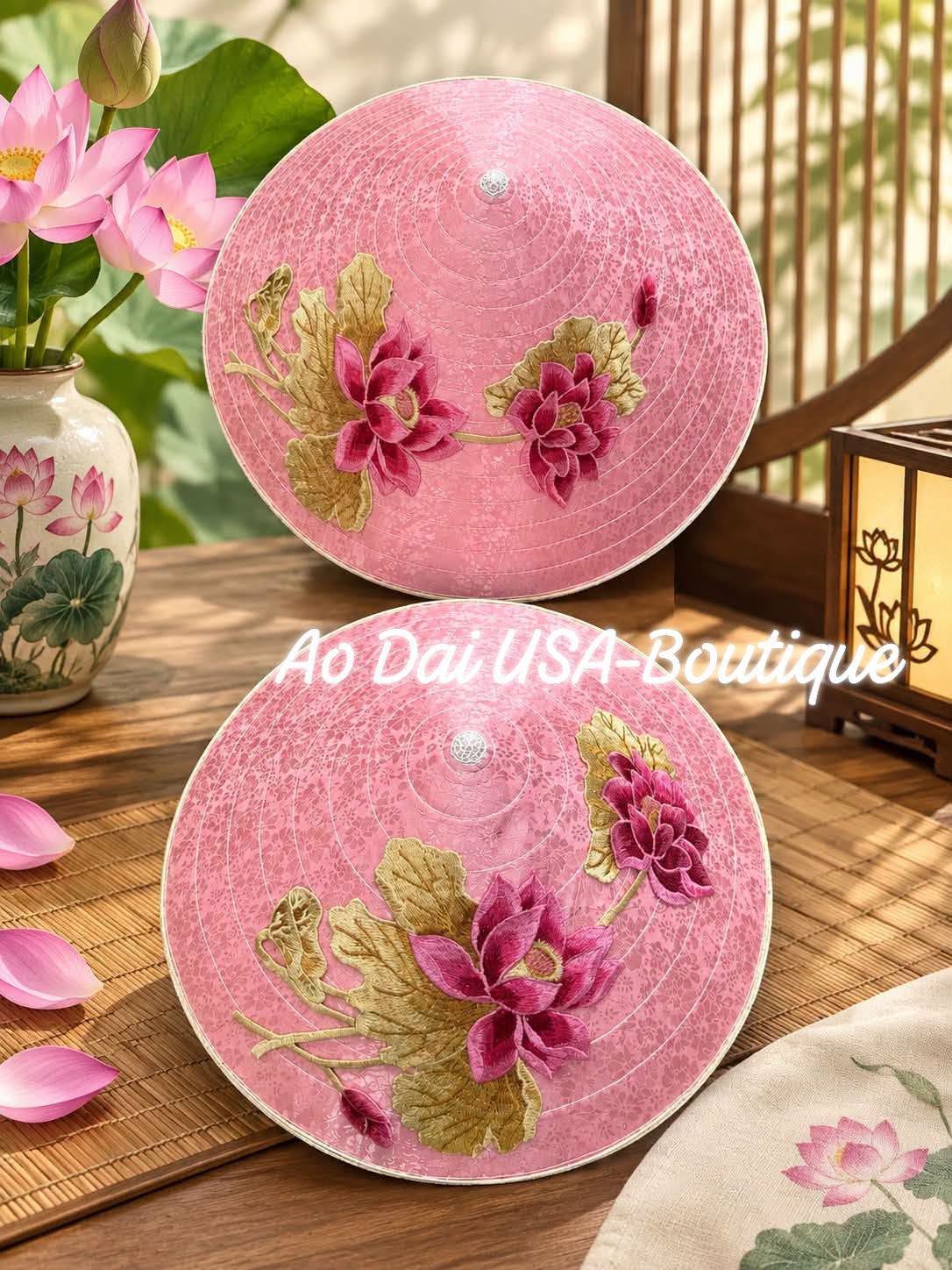 Vietnamese Conical Hat with 3 Color/Traditional Vietnamese Nón Lá/ Ao Dai Accessory/ Vietnamese Wedding Hat