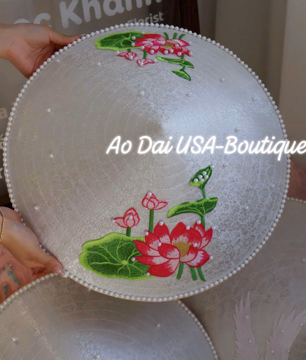 Vietnamese Conical Hat with 3 Color/Traditional Vietnamese Nón Lá/ Ao Dai Accessory/ Vietnamese Wedding Hat