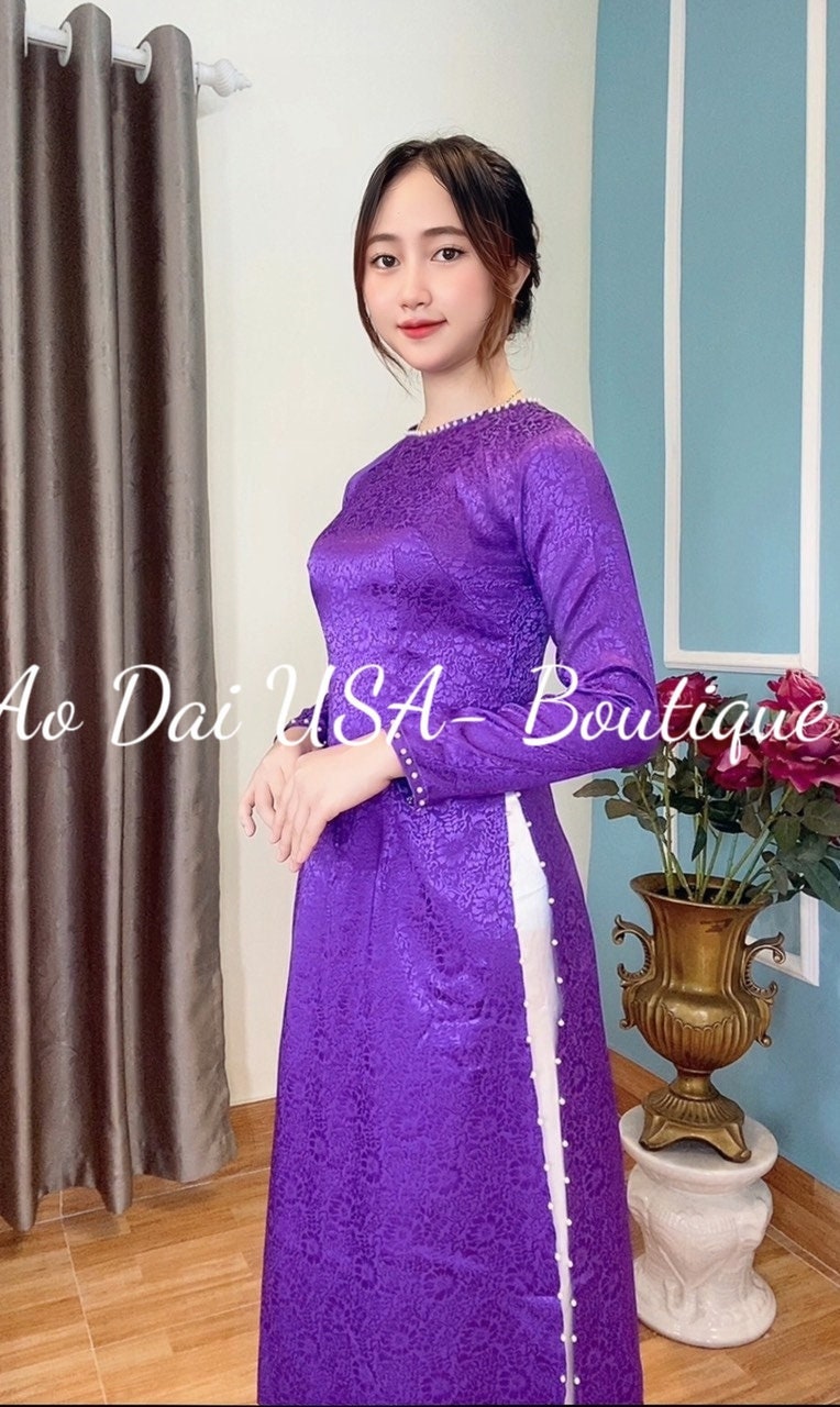 Top Only-  Lua Tra Mi Purple Color- TT104
