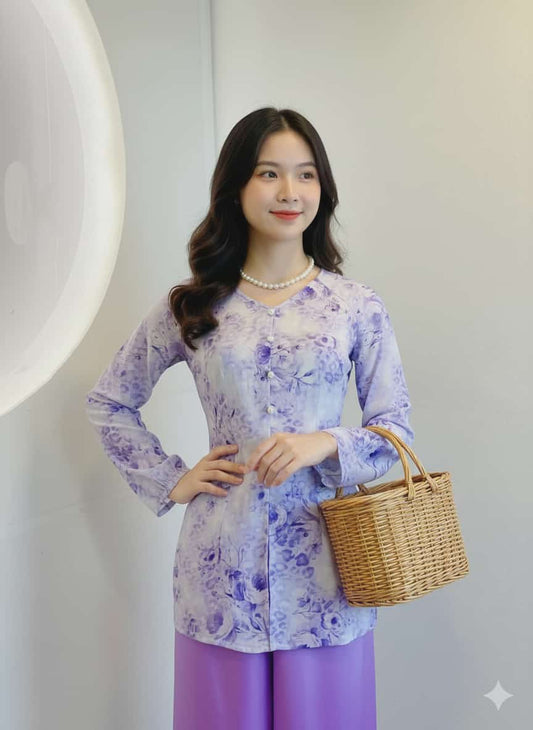 Set Ao Ba Ba Hoa Nhí / G364