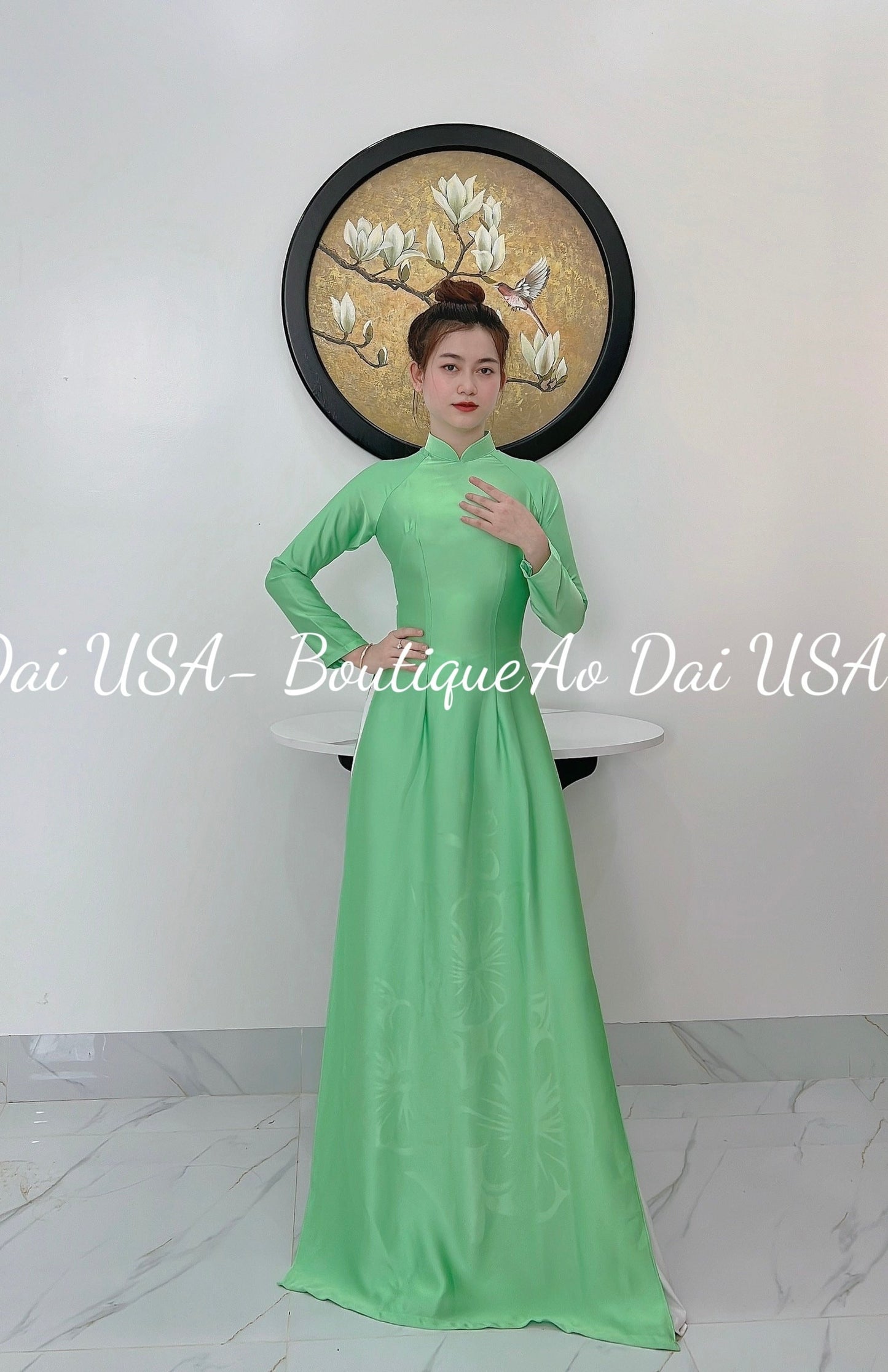 Top Only - Lụa 4D Silk Plain Ao Da- TT106