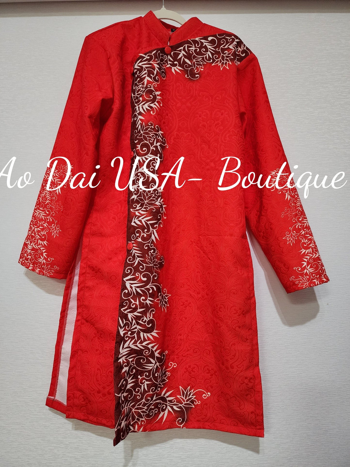 Ao Dai For Men Printed Ao Dai- 2 Color B152/153